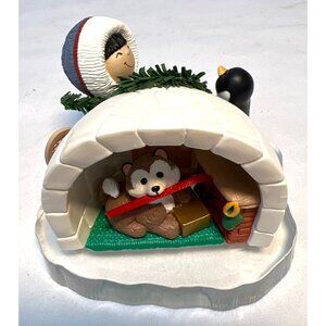 Hallmark Keepsake Ornament Frosty Friends 1993 Anniversary Edition Igloo With Es